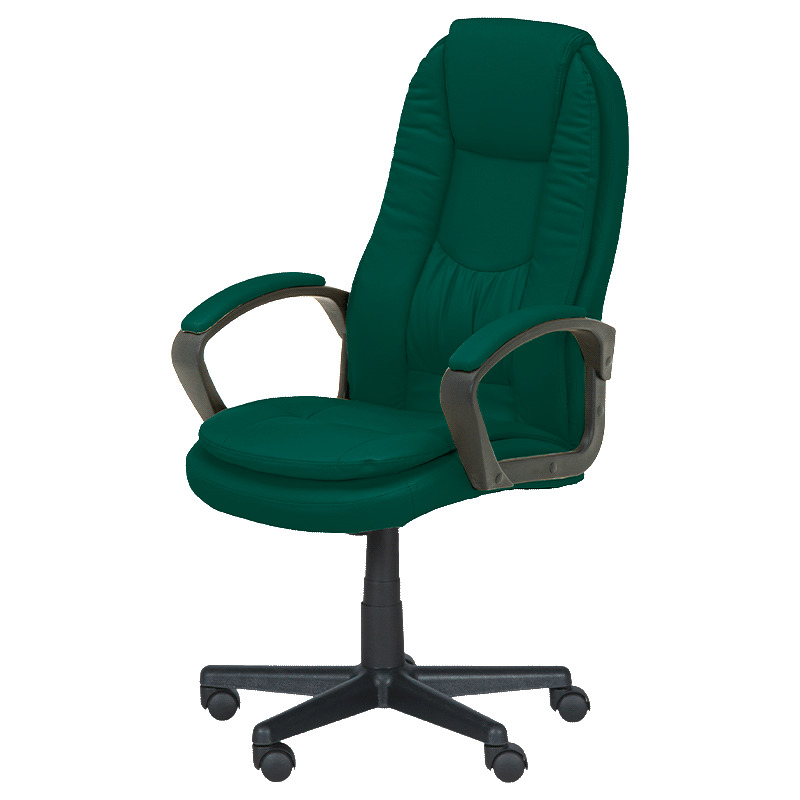 Директорски стол Carmen 6682-1 масленозелен